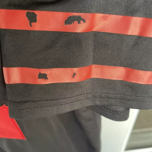 Prentice San Francisco 49ers jersey black Sz 3X minor fraying on left sleeve - Picture 8 of 9